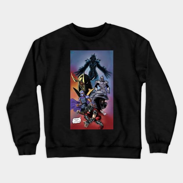 TMNT Shredder Crewneck Sweatshirt by Rubtox